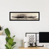 R34 Dirigibele Blimp Foto 1910 Poster (Thuiskantoor)