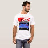 R34 en de stijgende zon t-shirt (Voorkant volledig)
