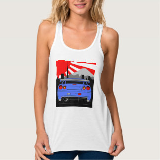 R34 en de stijgende zon tanktop