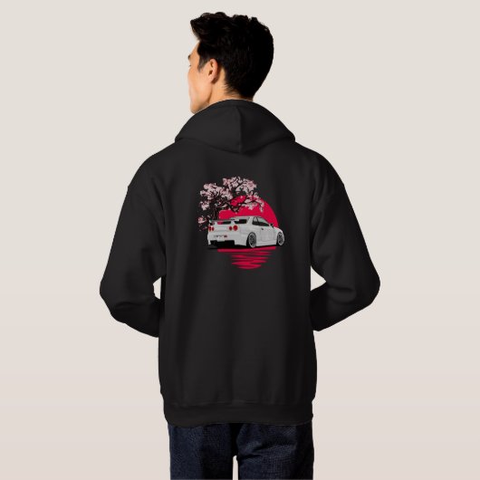 R34 HOODIE (Achterkant volledig)