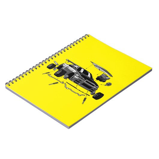 R34 SKYLINE ASSEMBLY NOTITIEBOEK (Linkerzijde)