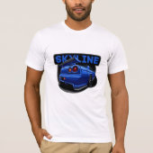 R34 Skyline GTR T-shirt (Voorkant)
