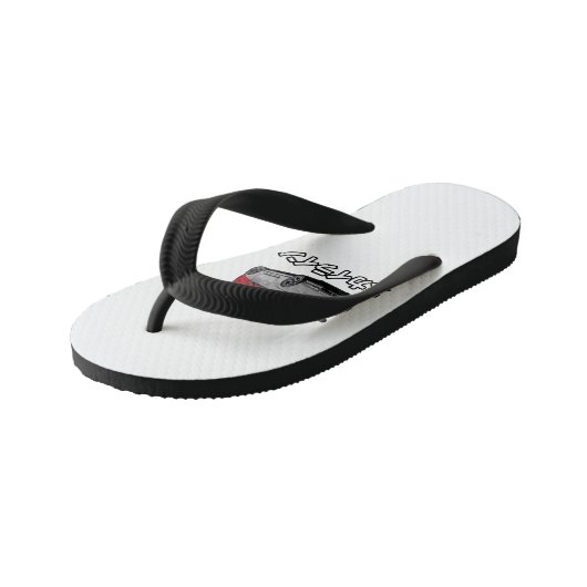 R34 skyline omdraaien kinder teenslippers (Schuin)