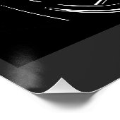 R35 GTR Green Tunning Bodykit Perfect Poster (Hoek)