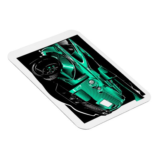 R35 GTR GROEN BEEST MAGNEET (Rechterzijde)