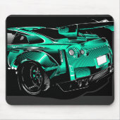 R35 GTR GROEN BEEST MUISMAT (Voorkant)