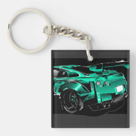 R35 GTR GROEN BEEST SLEUTELHANGER
