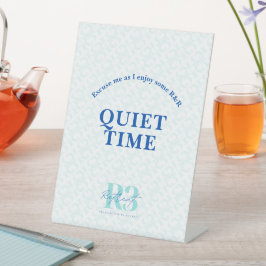 R3 Luxe Retreat  Rustige Tijd Reclamebord Met Voetstuk
