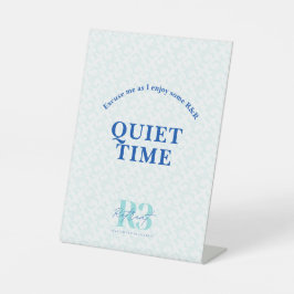 R3 Luxe Retreat  Rustige Tijd Reclamebord Met Voetstuk