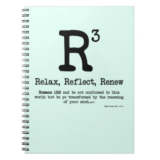R3: Ontspannen, reflecteren, vernieuwen Notitieboek
