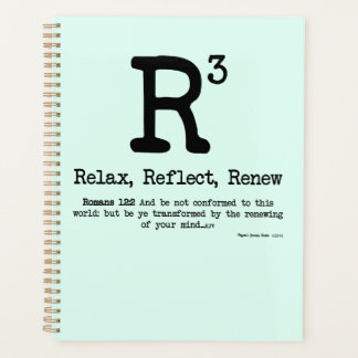R3: Ontspannen, reflecteren, vernieuwen Planner