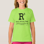 R3: Ontspannen, reflecteren, vernieuwen T-shirt (Voorkant)