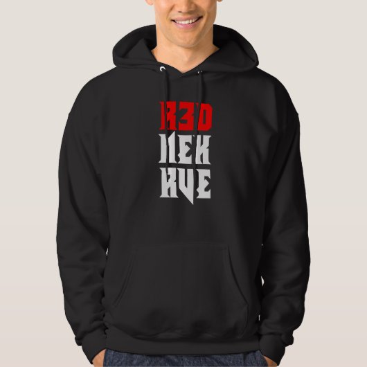 R3dneck Rve Redneck Hoodie (Voorkant)