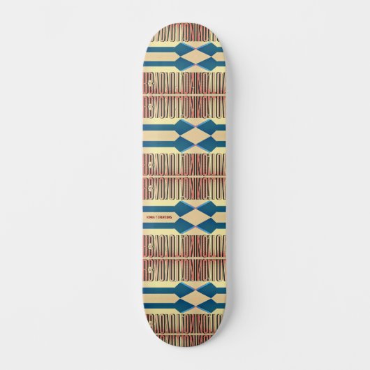 R3V07UT!0N Pijlen Persoonlijk Skateboard (Voorkant)