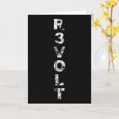 R3volt - Weerstand - Rantiwork Kaart (Gele Bloem)