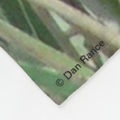 R4 Bull Snake in het gras Fleece Deken (Hoek)