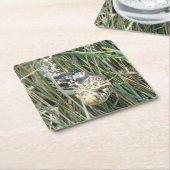 R4 Bull Snake in het gras Kartonnen Onderzetters (Schuin)