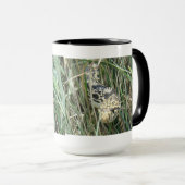 R4 Bull Snake in het gras Mok (Voorkant rechts)