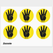 R4BIA RONDE STICKER (Vel)