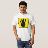 R4BIA-symbool T-shirt (Voorkant volledig)