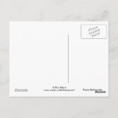 R6 Prairie Rattlesnake Briefkaart (Achterkant)