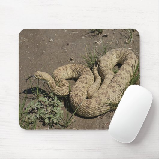 R6 Prairie Rattlesnake Muismat (Met muis)