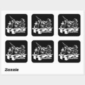 R75 Vierkante Stickers (Vel)