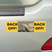 R8 Prairie Ratelslang Bumpersticker (Op auto)