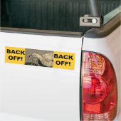 R8 Prairie Ratelslang Bumpersticker (Op Truck)