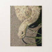 R8 Prairie Ratelslang Kop Schot Legpuzzel (Verticaal)