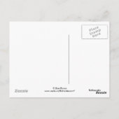 R8 Prairie Rattlesnake Head Shot Briefkaart (Achterkant)