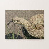 R8 Prairie Rattlesnake Head Shot Legpuzzel (Horizontaal)