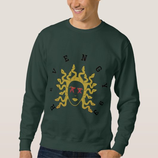 R93 Medusa Crew Sweater (Voorkant)