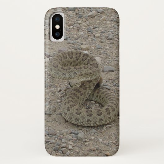 R9 Prairie Ratelslang Opgerold Case-Mate iPhone Case (Achterkant)