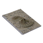 R9 Prairie Rattlesnake Coiled Notitieboek (Rechterzijde)