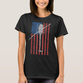 R 22 Kleur van de vlag van de gevechtshelikopter T-shirt