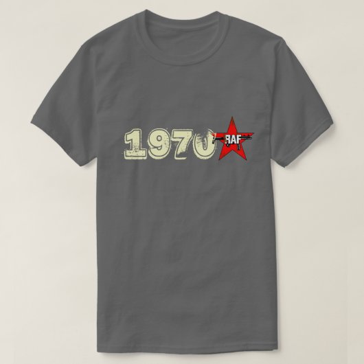 R.A.F. 1970 T-SHIRT (Design voorkant)