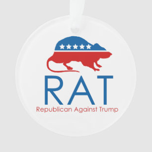 R.A.T.: Republikein tegen Trump Ornament