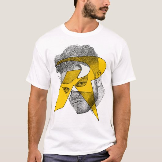 R als Robin T-shirt (Voorkant)