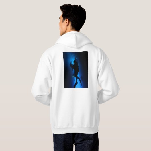 R-B Hoodie geen voorste afbeelding (Achterkant volledig)