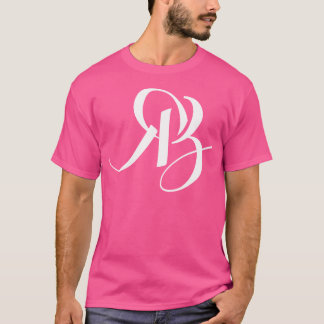 R B-Initialen T-shirt