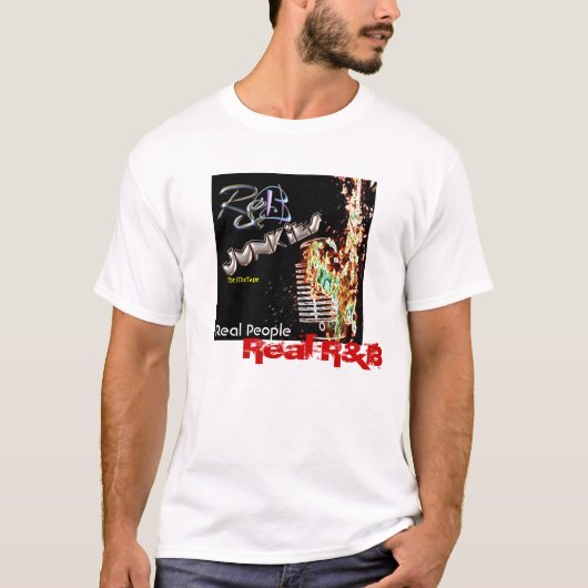 R&B Junkies Mannen T Shirt (Voorkant)