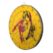 R & B Manga, Neko Catgirl Furry Loli Anime Dartbord (Voorkant Rechts)