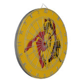 R & B Manga, Neko Catgirl Furry Loli Anime Dartbord (Voorkant Links)