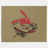 R & B Manga, Neko Catgirl Furry Loli Anime Fleece Deken (Voorkant (Horizontaal))