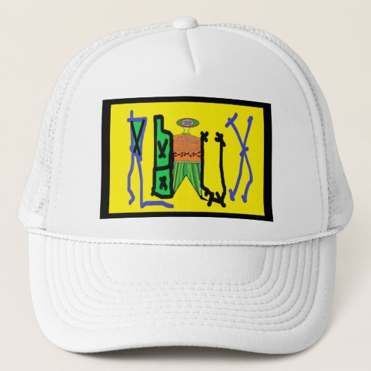 R.B.U.X. TRUCKER HOED PET (Voorkant)