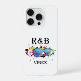 R&B Vibez telefoonhoesje | Kleurrijke muziek esthe iPhone 15 Pro Case