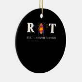 R Bee T RBT Registered Behavig technicus Keramisch Ornament (Rechts)
