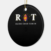 R Bee T RBT Registered Behavig technicus Keramisch Ornament (Links)