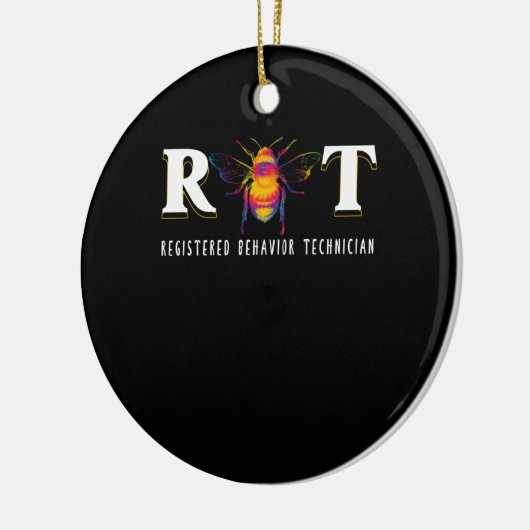 R Bee T RBT Registered Behavig technicus Keramisch Ornament (Links)